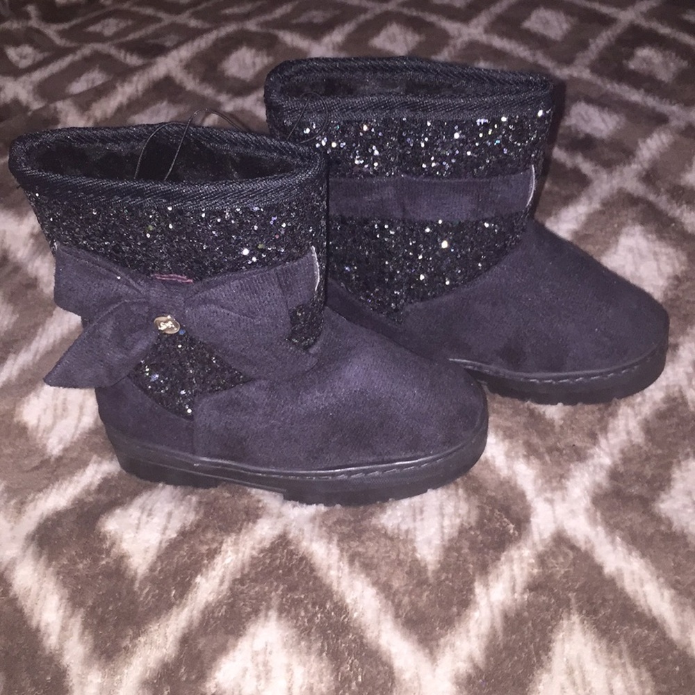 Toddler Girls Microsuede Winter Boots